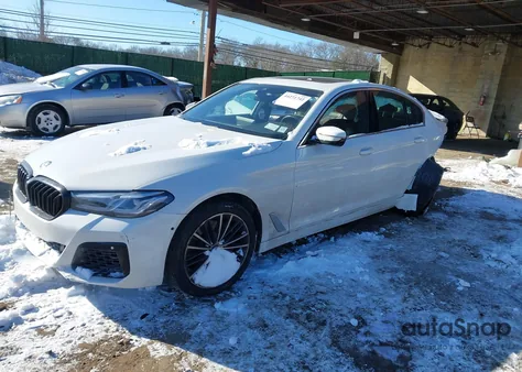 2022 BMW 530 I from USA, damaged, VIN WBA53BH09NWX80529
